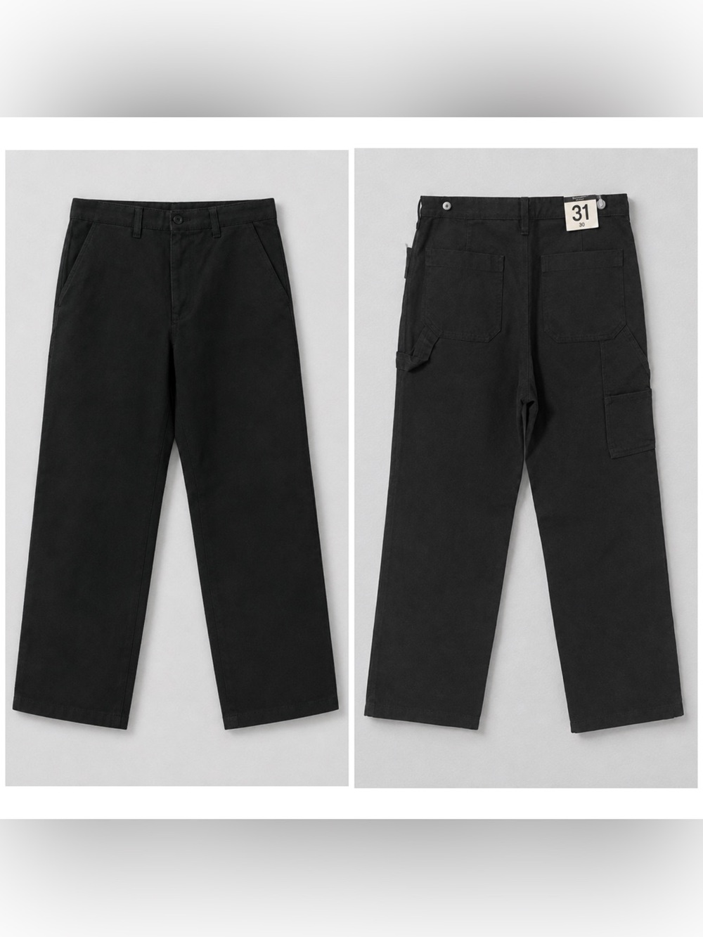 GAP Men 90’s Loose Khaki Cargo Pants Size 31 Stacked Hem Dark Olive NWT Cotton